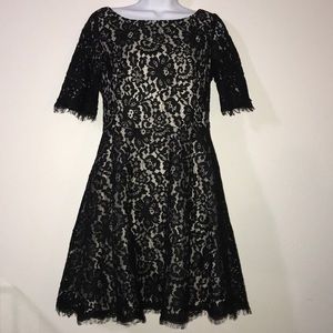 Banana Republic Black Lace Party/Cocktail Dress